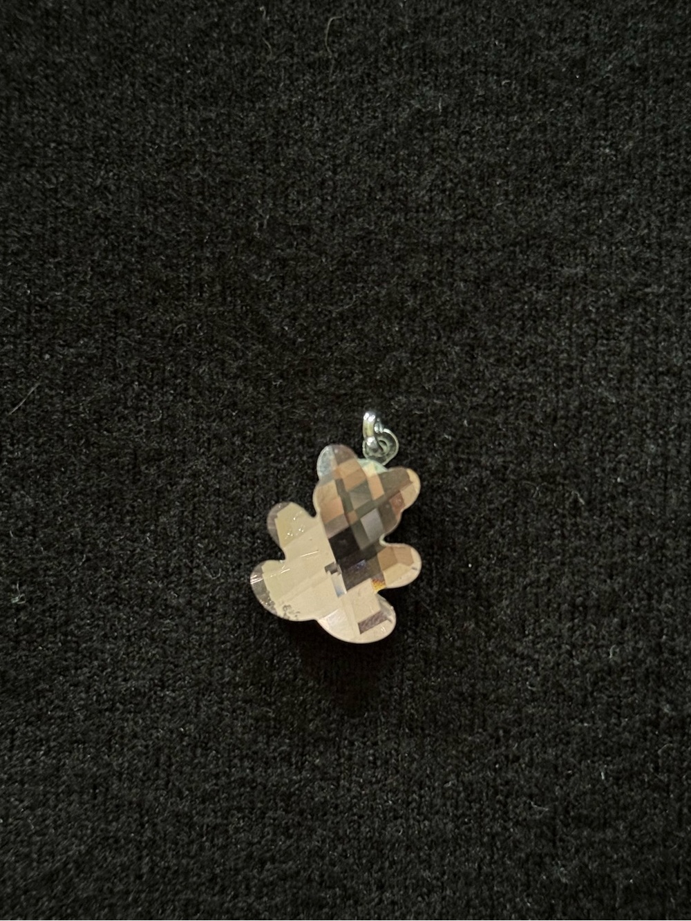 Swarovski Crystal Bear Charm Pendant